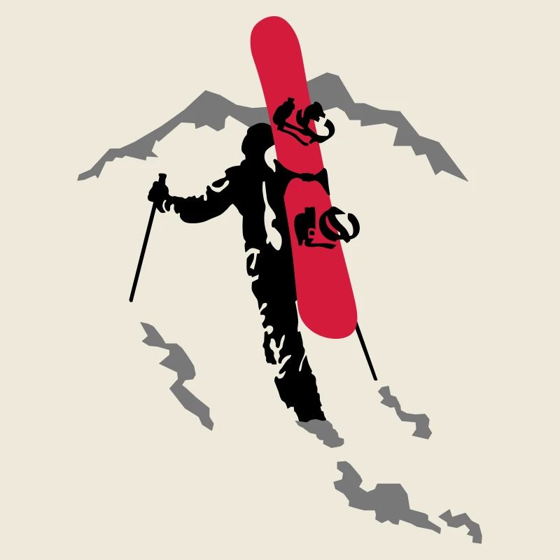 Freerider Snowboarder