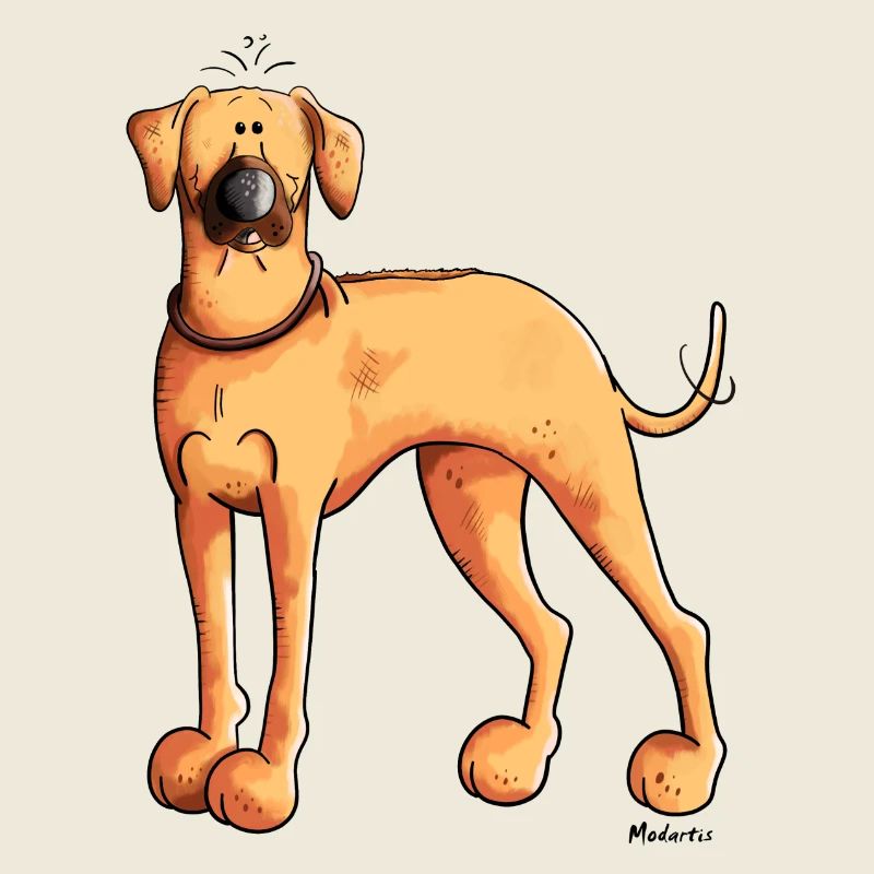 Süßer Rhodesian Ridgeback