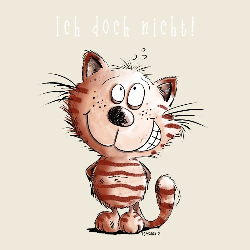Je ne chat pas je chat motif BD cadeau
