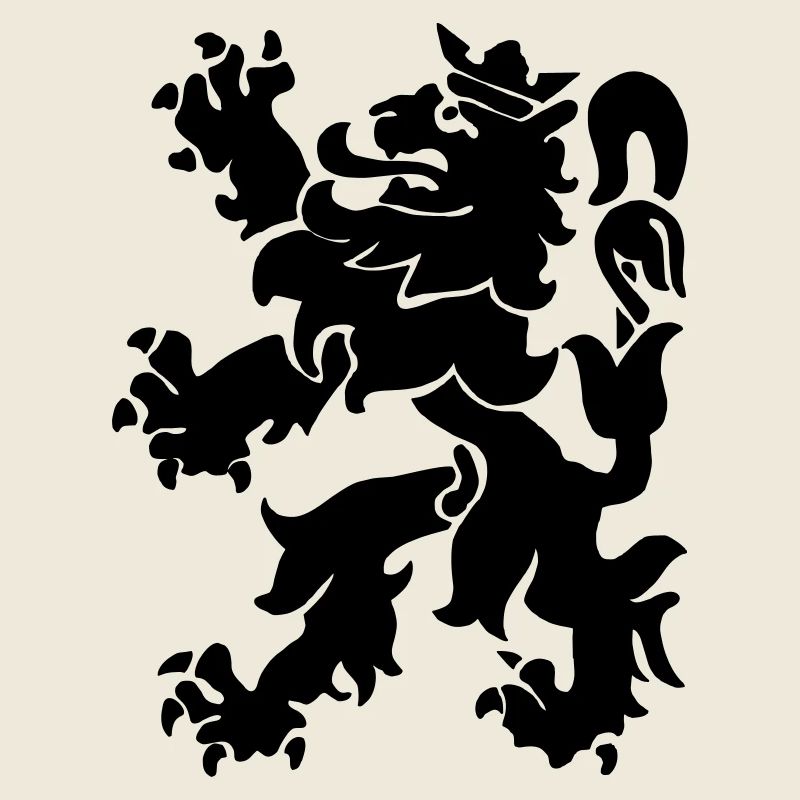 Löwenlöwe Lowe León Krone