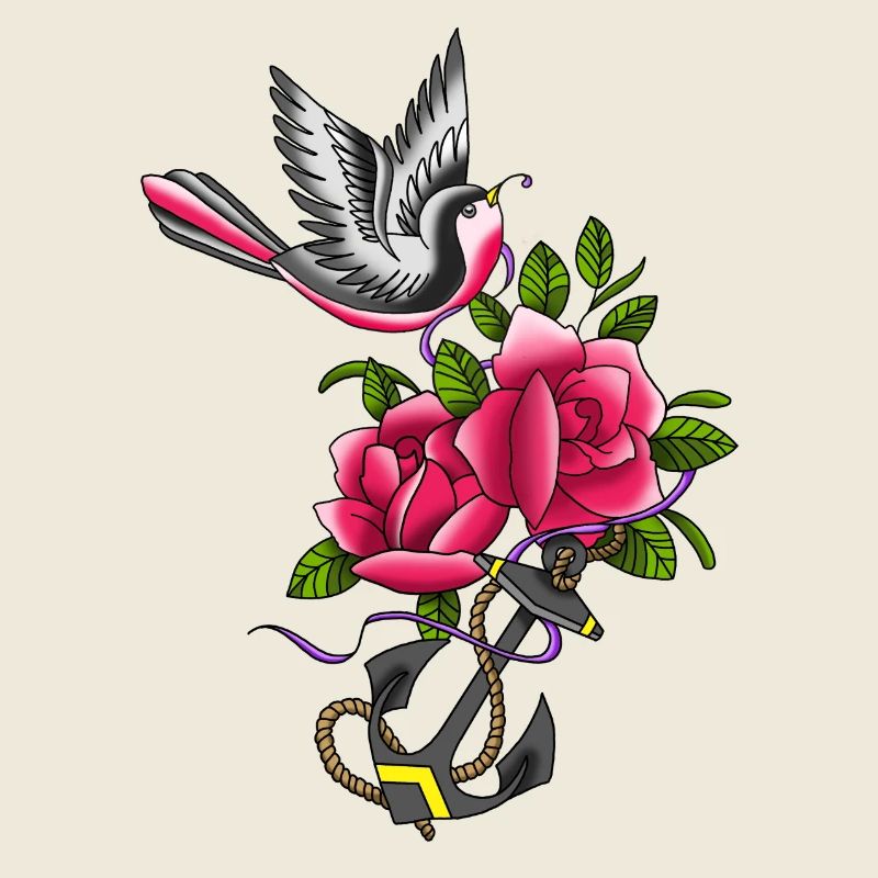 Vogel Tatoo