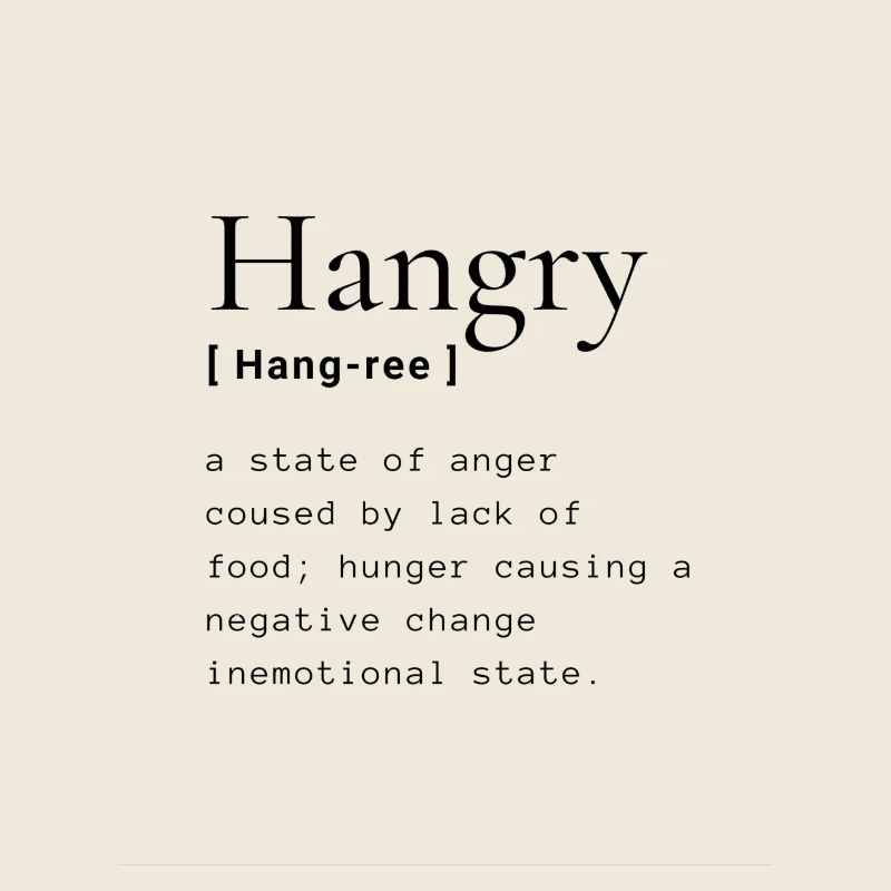 Hangry black