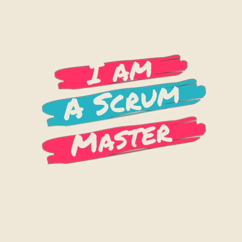 Handmade Scrum Master T-shirt