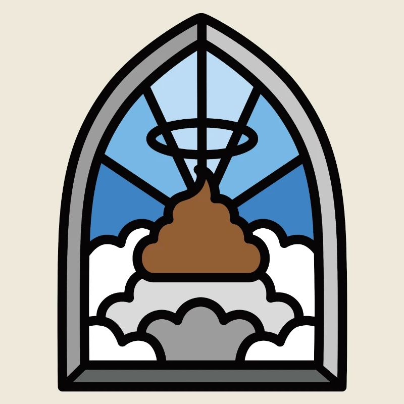 Holy shit vitrail église drôle de merde meme