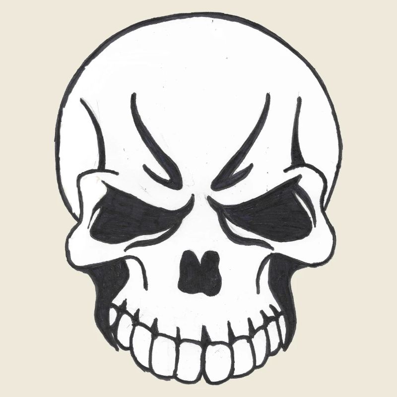 SKULL COMIC STYLE