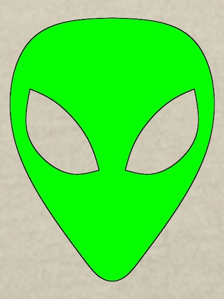 Alien - Light Green