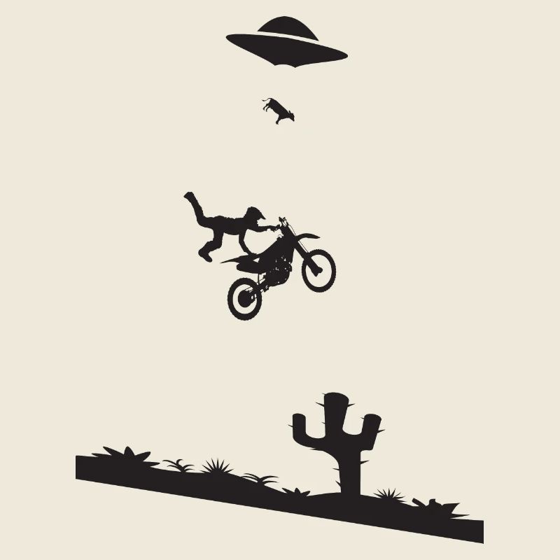 Cascade de motocross