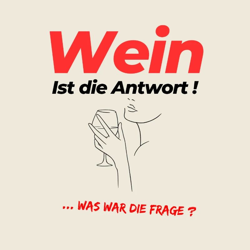 Wein - Ist die Antwort ! ... was war die Frage?