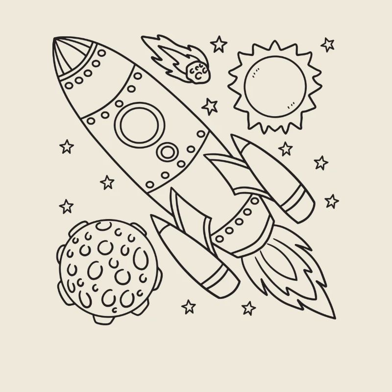 Rocket Space Spaceship