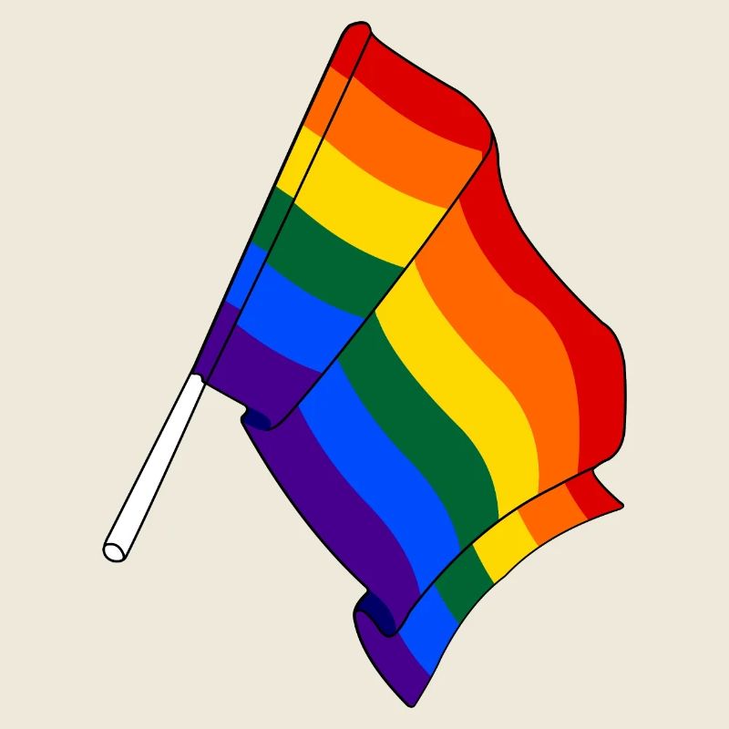 Flagge Regenbogen