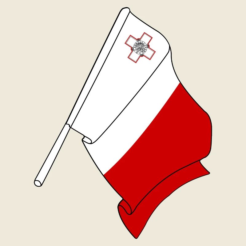 Flagge von Malta