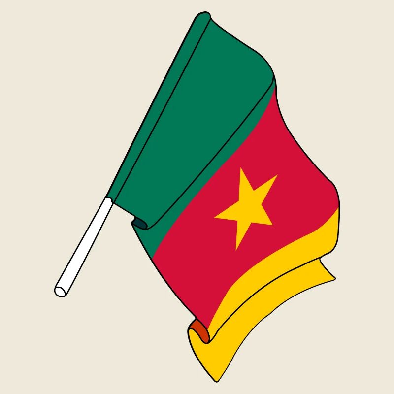 Flag Cameroon