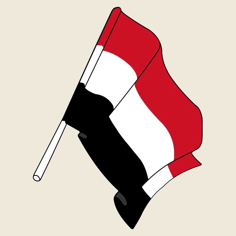 Flagge des Jemen