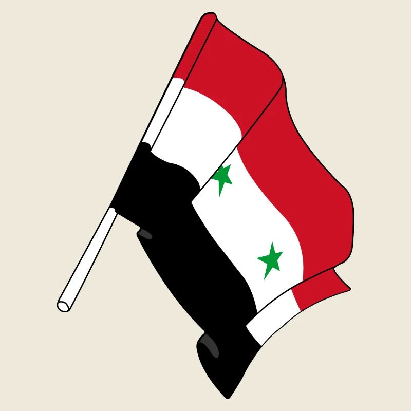 Flagge Syrien