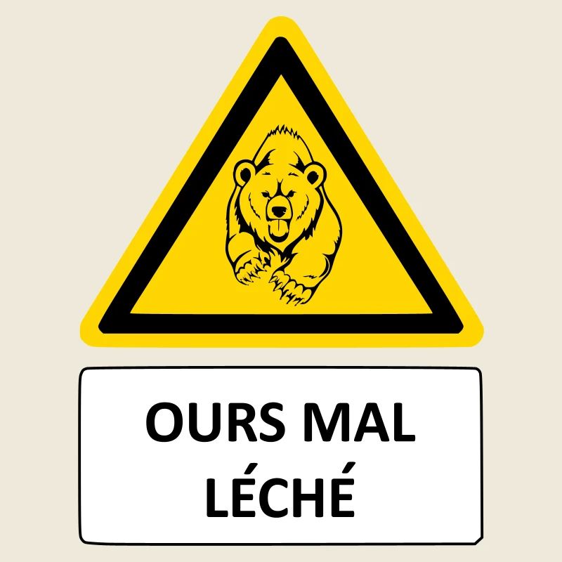Bear badly licked