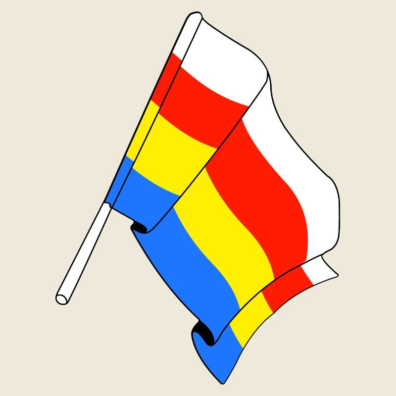 Flag: Podlaskie, Poland