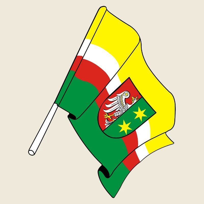 Flagge: Lubusz Polen
