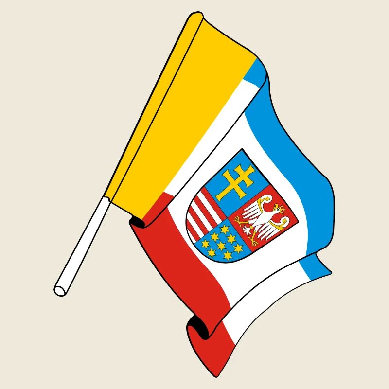 Flagge Heiliges Kreuz Polen