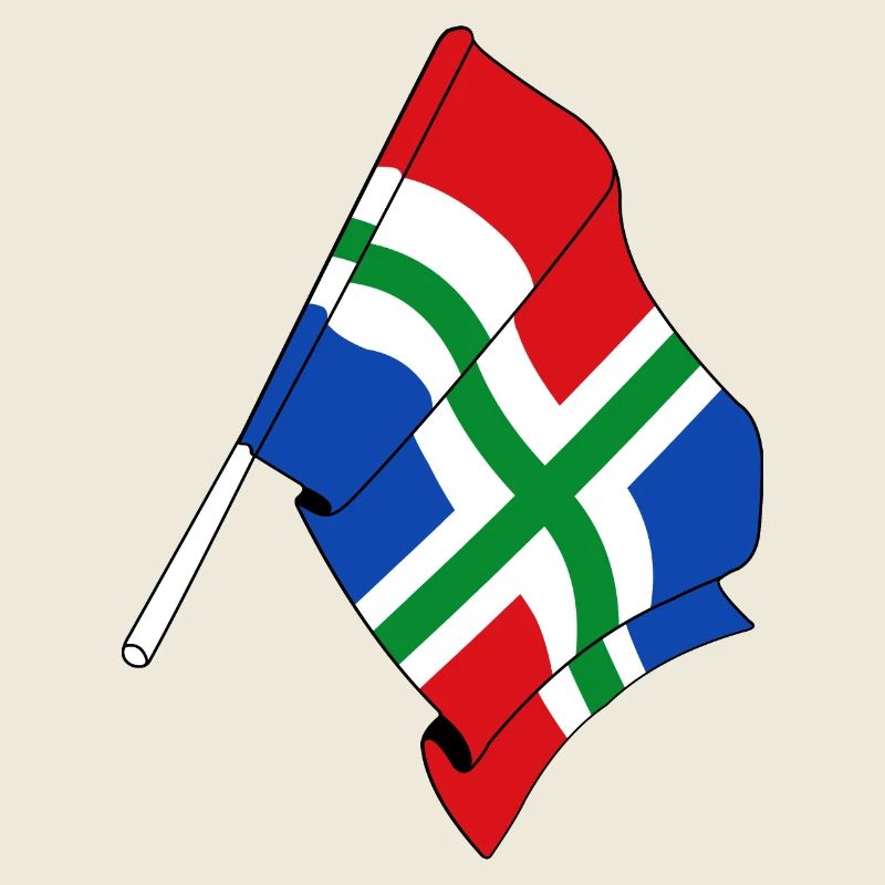 Drapeau de la province de Groningue
