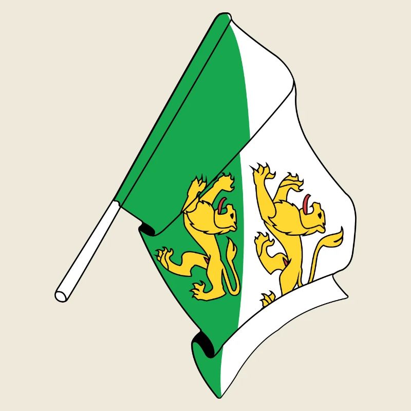 Drapeau : Thurgovie, Suisse