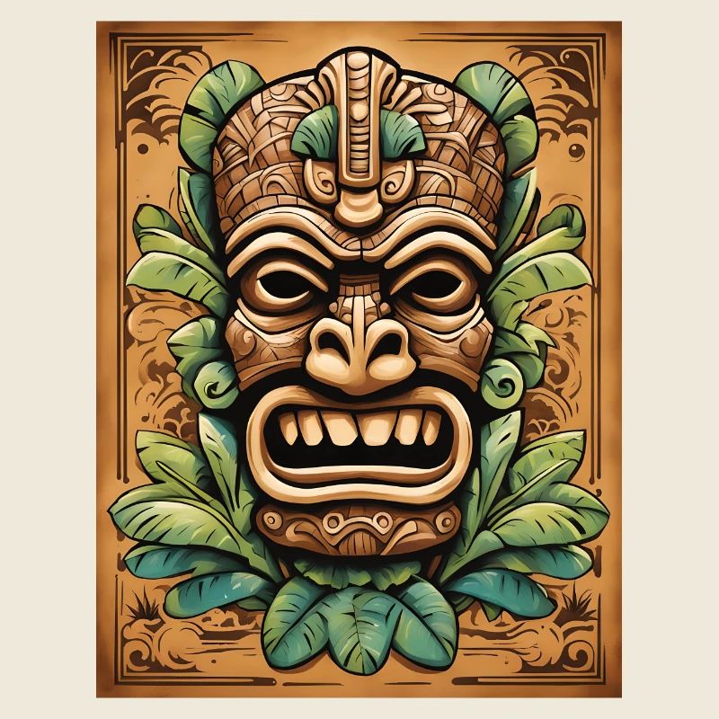 Masque Tiki