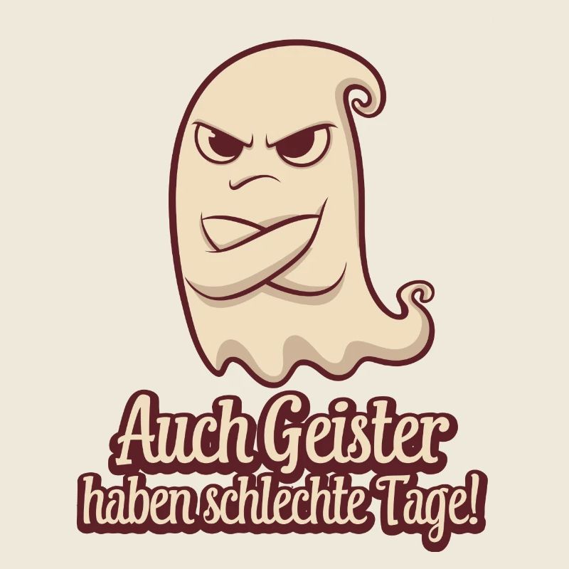 Grimmiger Geist Spruch Shirt