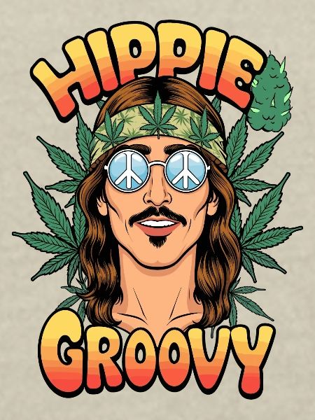 Hippie with hemp