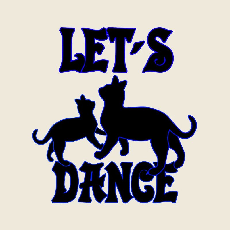 Les chats dansent ensemble