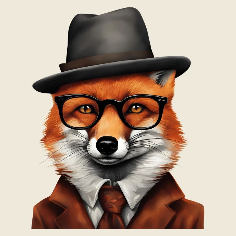 Sherlock Fox en tenue classique