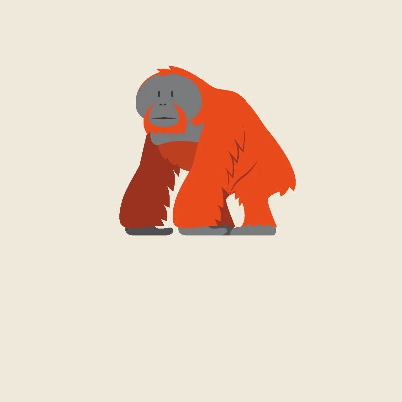 Der Weise Orang-Utan