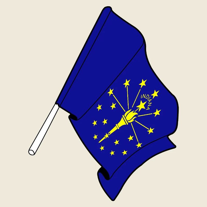 Drapeau de l’Indiana