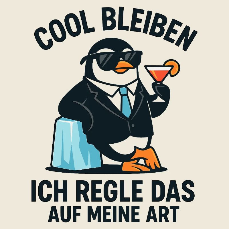 Costume cocktail Pingouin