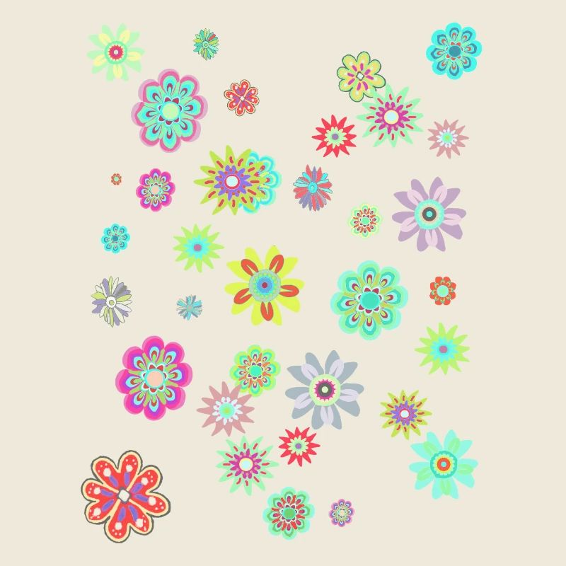 Flower Power Peace & Power Unisex