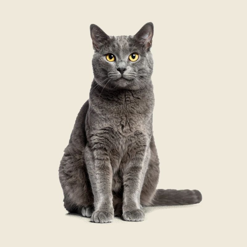 Graue Katze – Sanft, stilvoll & zum Verlieben!