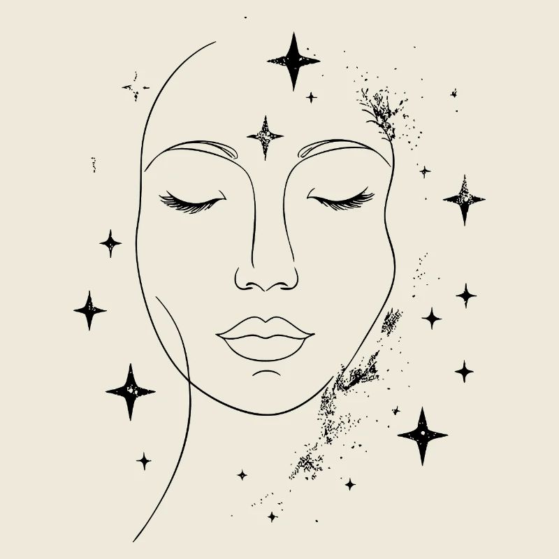 Visage en Poussière d’Étoile