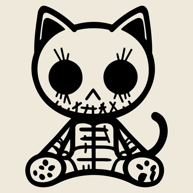Katze Zombie