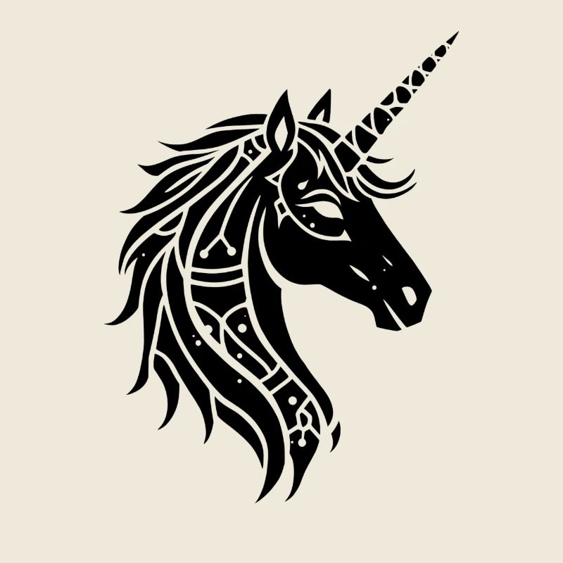 Tribal Einhorn