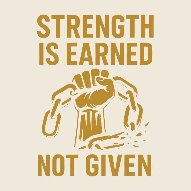 T-shirt graphique Empowered Strength