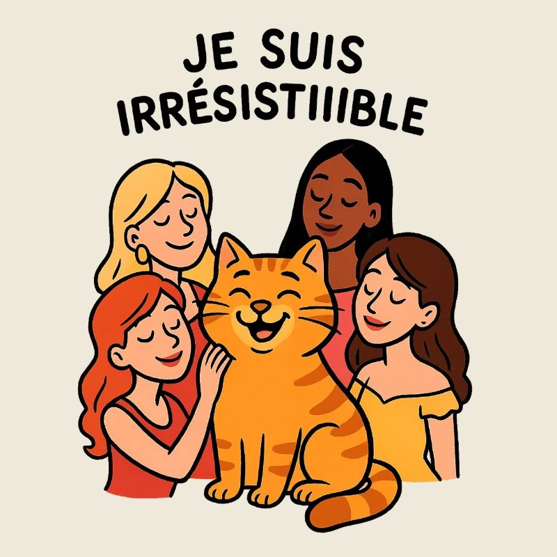 Chat irrésistible
