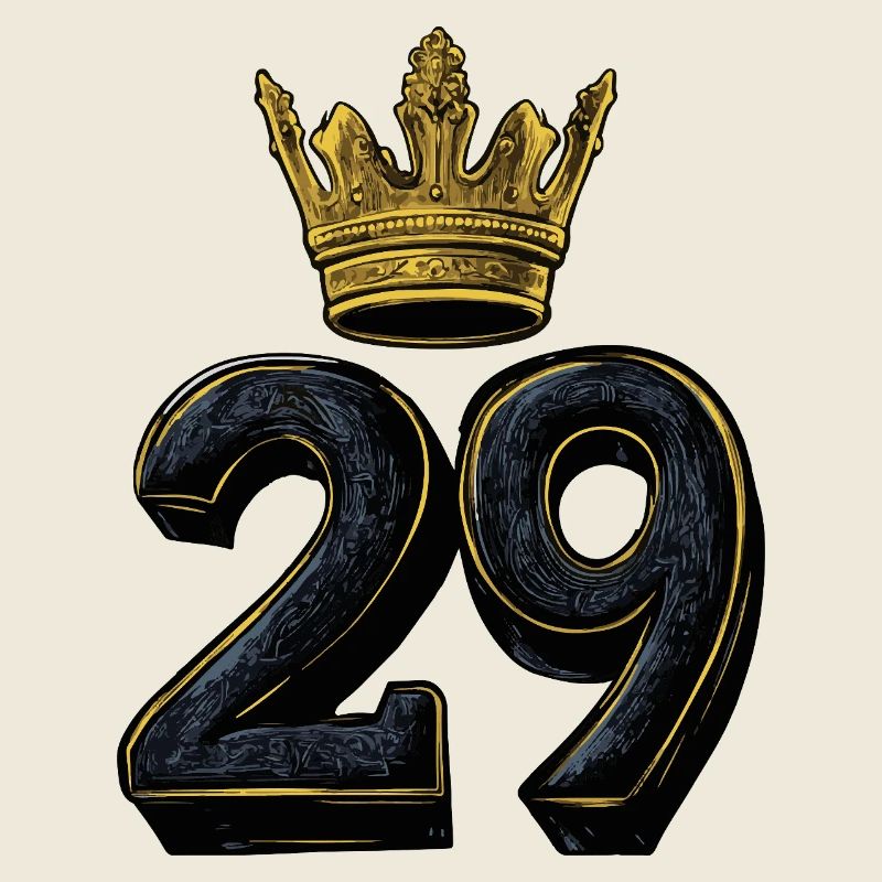 29 Zahl Krone