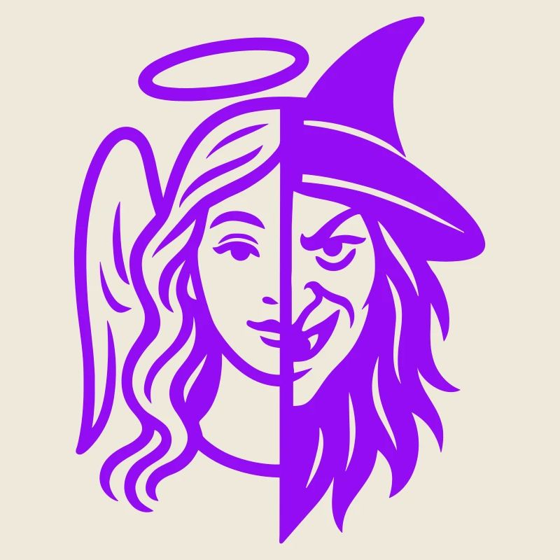 Angel Witch Duality Silhouette