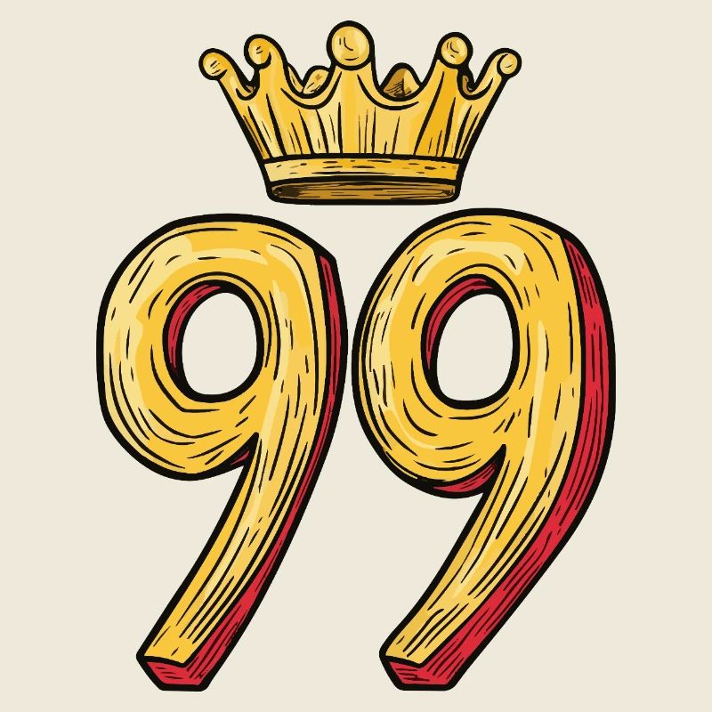 99 Zahl Krone