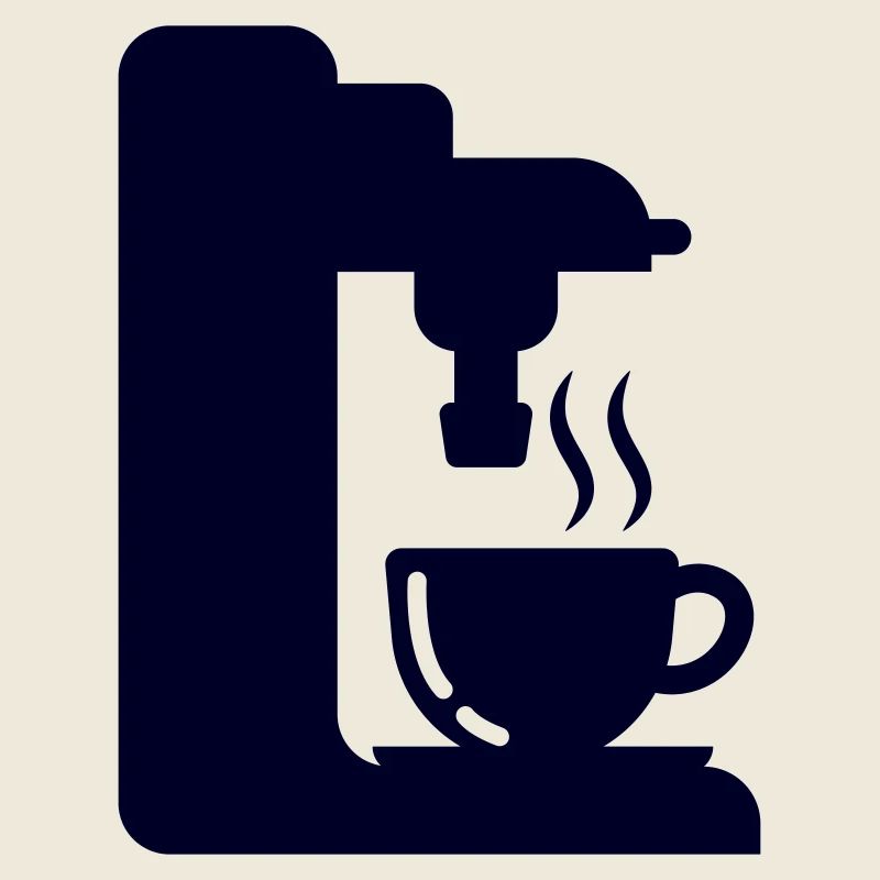 Espresso Silhouette Kaffeekunst