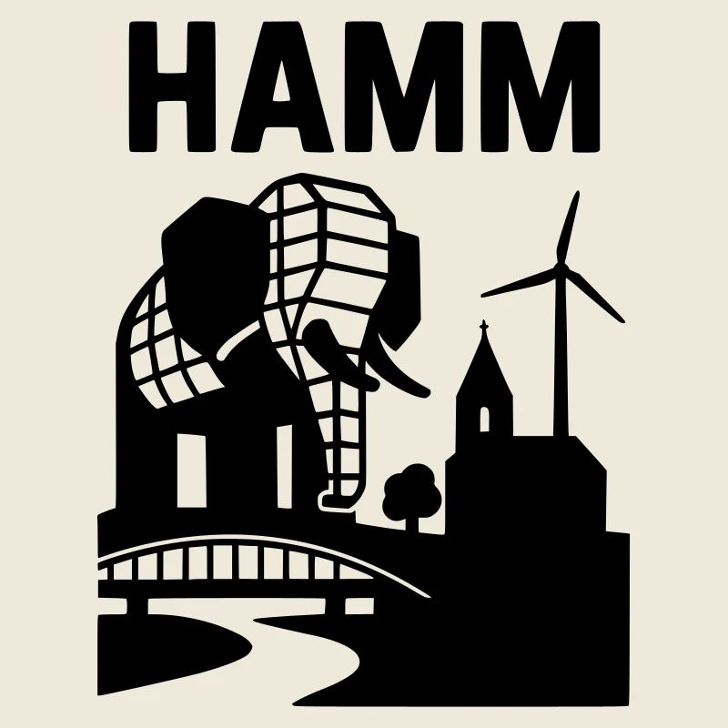 Monument de Hamm Westphalie