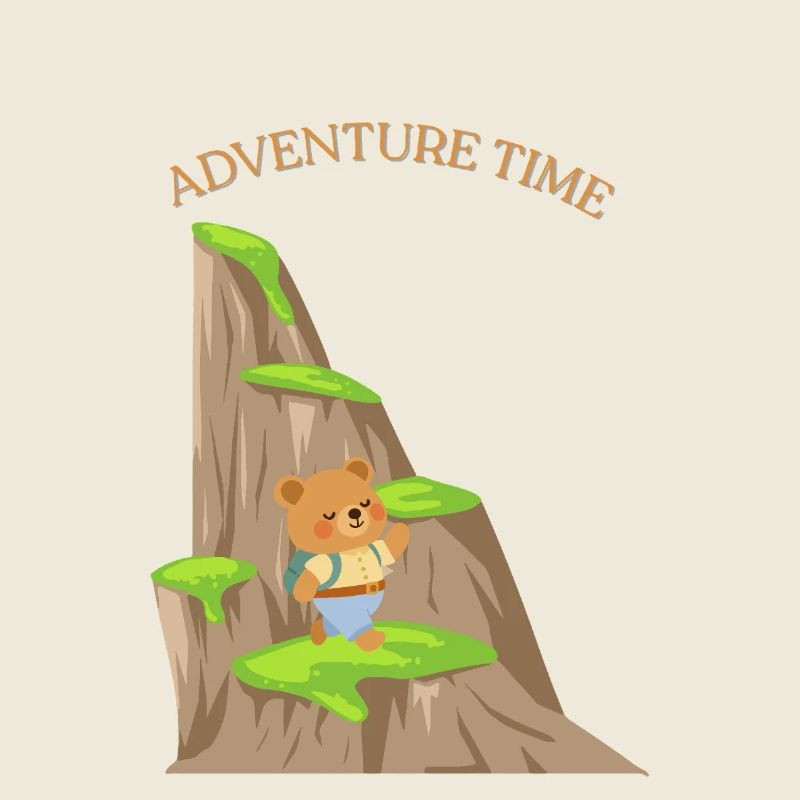 Little bear on a big tour
