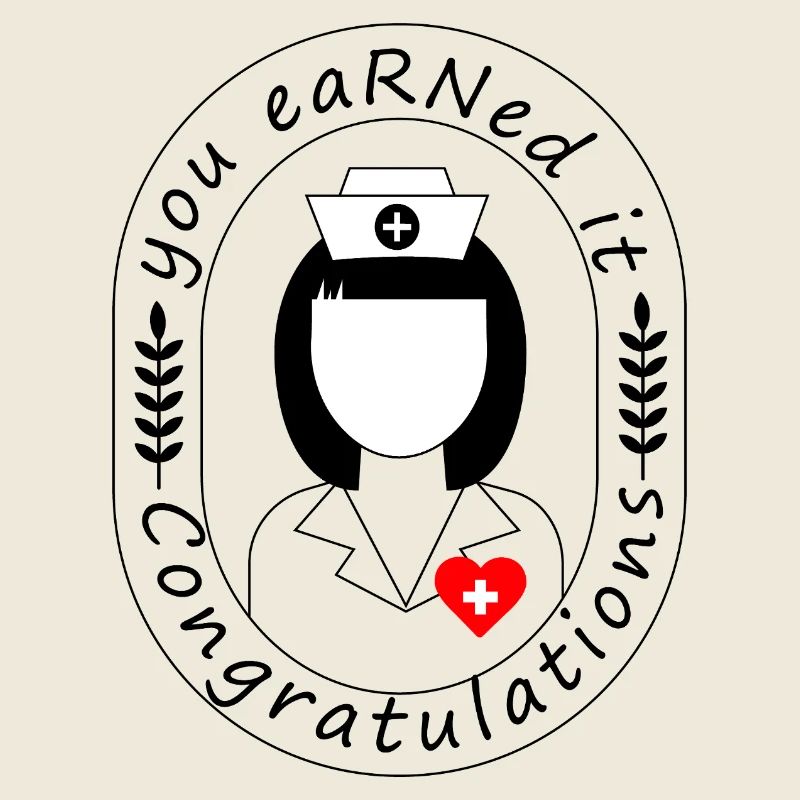 Sie haben es eaRNed It Herzlichen Glückwunsch Krankenschwester Dankeschön Geschenk