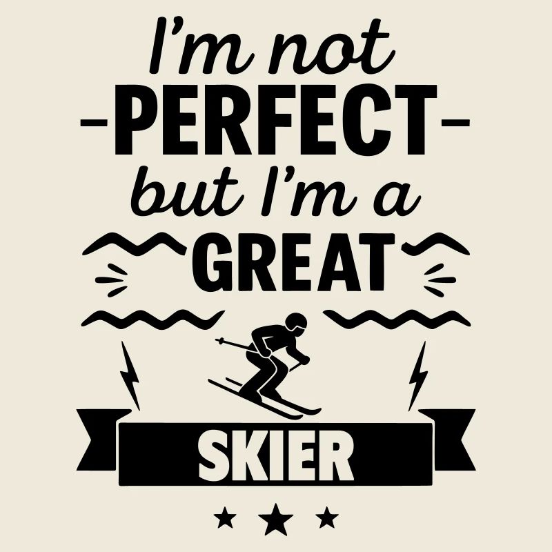  Nicht perfekt, aber ein super Skifahrer