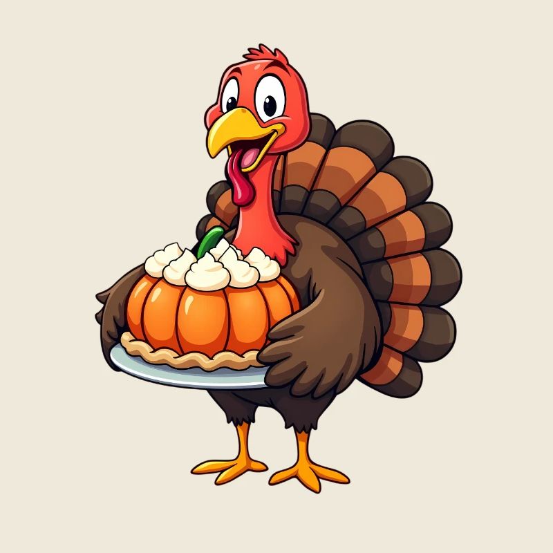 Thanksgiving Lustiger Thanksgiving Truthahn