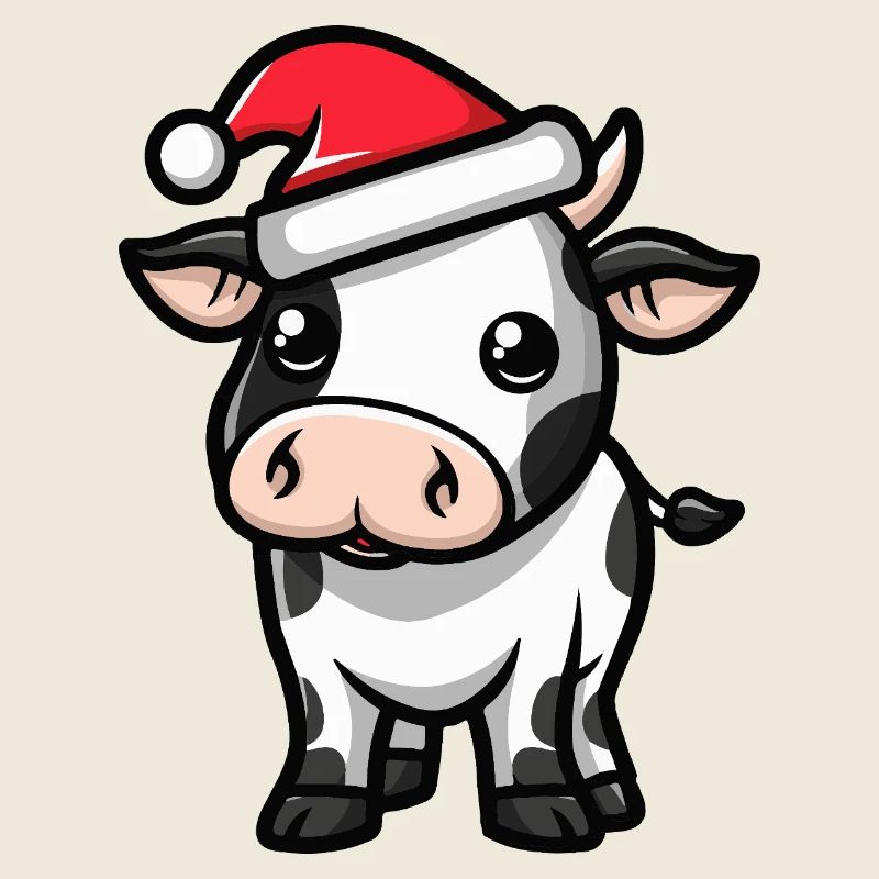 Kuh Weihnachten