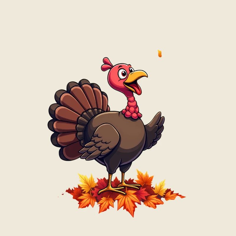 Thanksgiving Drôle Dinde de Thanksgiving